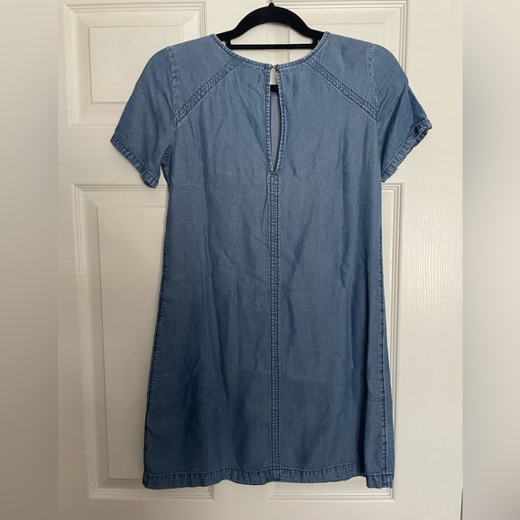 Abercrombie & Fitch Denim Blue Mini Dress - Picture 5 of 8